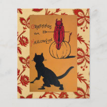Halloween vintage tract customisé
