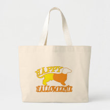 Halloweenie heureux sacs en toile