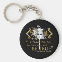 Hamlet "posséder l'individu soit" citation vraie ( porte-clefs