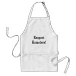 Hamsters de respect tablier