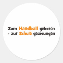 Handbal Sticker