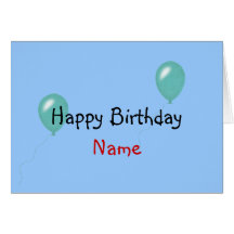 Happy Birthday verjaardags kaart