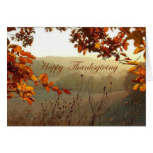 Happy Thanksgiving ! - Carte
