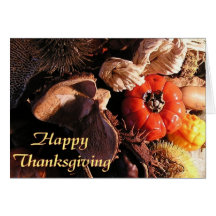 Happy Thanksgiving ! - Carte