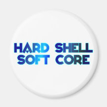 hard shell soft core kühlschrankmagnete