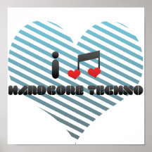 Hardcore ventilator Techno Posters
