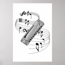 Harmonica Affiches
