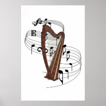 Harp Print