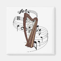 Harpe Aimants