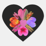 Harten van Bloemen Sticker