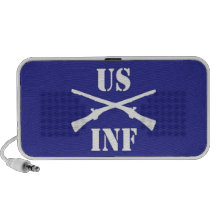 Haut-parleur d'audio d'infanterie des USA