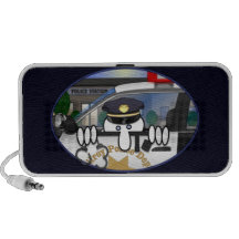 Haut-parleur de Kilroy de police