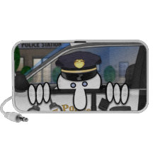 Haut-parleur de Kilroy de police