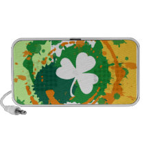 Haut-parleur irlandais tba de trèfle d'encre