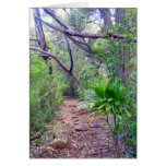 Hawaiian Hiking Trail Greeting Card