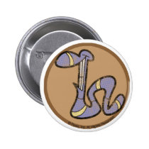Hazelnoot de Knoop van de Worm buttons