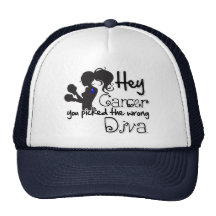 Hé cancer du colon vous avez sélectionné la diva f casquettes de camionneur