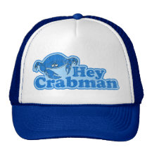 Hé chapeau de camionneur de Crabman Casquettes De Camionneur