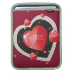Heartz sur la douille de Rickshaw d'amour Poches iPad