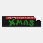 Heb de jaren '80 gelukkige Kerstmis Bumperstickers