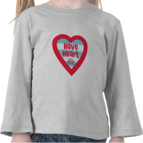 Heb de Voorlichting van Marfan van het Hart t-shirts