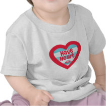 Heb de Voorlichting van Marfan van het Hart t-shirts