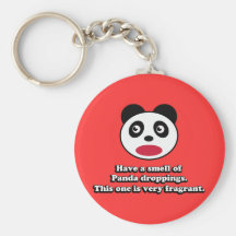 Heb een Geur van het Dalen van de Panda Sleutelhanger