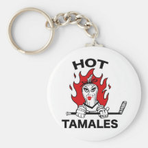 Heet Tamale Hockey Sleutel Hanger