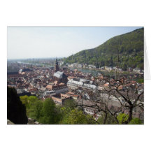 Heidelberg Allemagne Carte