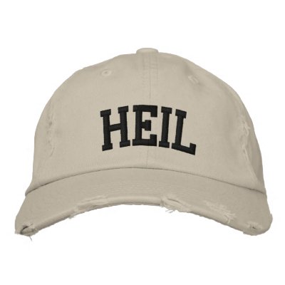 Heil a brodé le chapeau chapeaux brodés