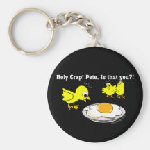 Heilige Crap! Pete, is dat u? Sleutelhanger
