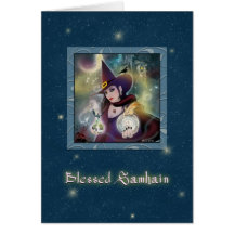 Heilige Samhain - de Blauwe Fonkeling van de Heks Kaarten