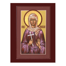Heilige Valentina Prayer Card Wenskaarten