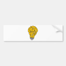 Heldere ideeën bumperstickers