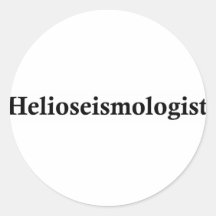 Helioseismologist Autocollants