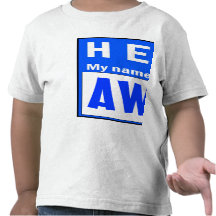 Hello! Mijn Naam is Geweldige Leuke T-shirt