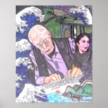 Henry Miller, Anais Nin et grand Sur Posters
