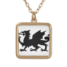 Héraldique de dragon pendentifs