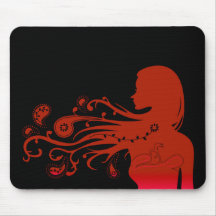 herfst Paisley Muismat
