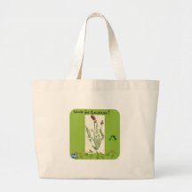 Hergebruik voor morgen! canvas tas