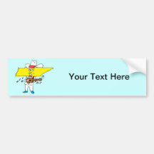 Herinnering van de Reis van de Zanger van het Land Bumpersticker