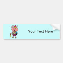 Herinnering van de Reis van IJsland de Ijslandse V Bumperstickers
