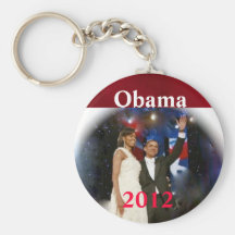 Herkies Barack Obama 2012 Politieke Campagne Sleutel Hangers