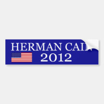 Herman Cain voor Presidenten Bumpersticker