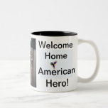 HÉROS AMÉRICAIN À LA MAISON BIENVENU ! TASSE