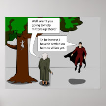 Héros contre le voyou posters