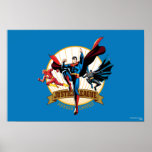 Héros de ligue de justice unis posters