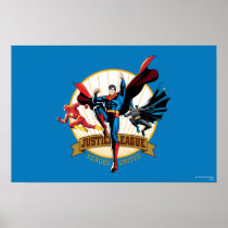 Héros de ligue de justice unis posters