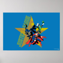 Héros d'étoile de ligue de justice posters