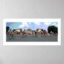 Het #1-poster van de fiets